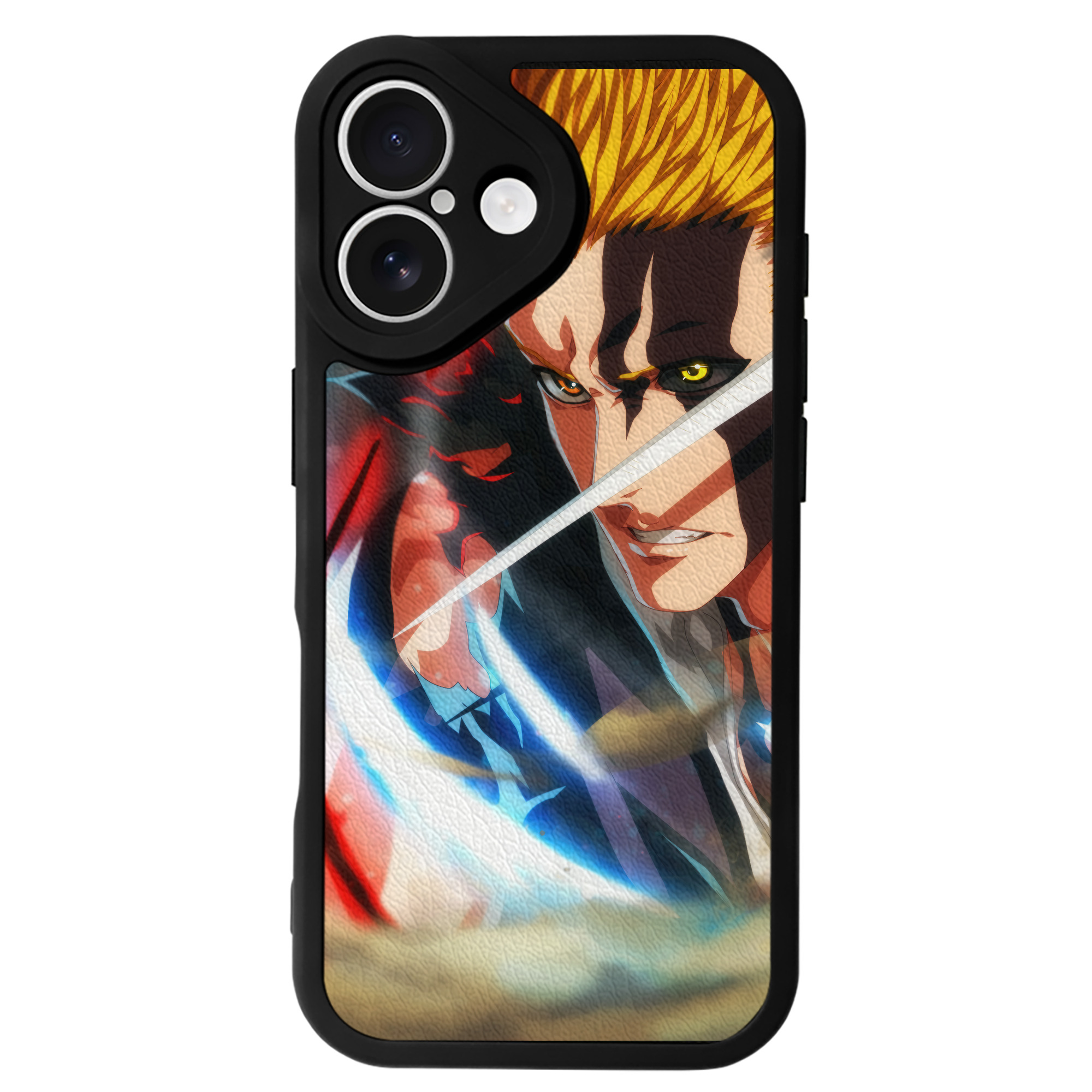 （画像用） ブリーチ BLEACH 【iPhone 16シリーズ対応】シリコンスマホケース（レザー調） 材質：シリコン